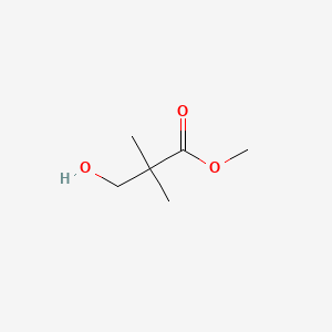 Chemical structure of 2,2-Dimethyl-3-hydroxypropionic Acid Methyl Ester