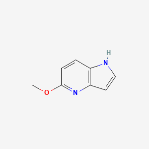 Chemical structure of 5-Methoxy-4-azaindole