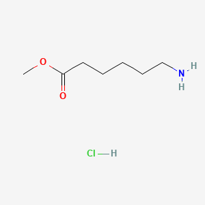 Chemical structure of Methyl 6-aminohexanoate hydrochloride