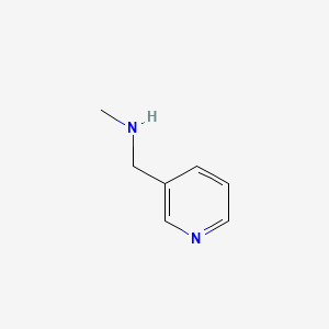 Chemical structure of 3-(Methylaminomethyl)pyridine