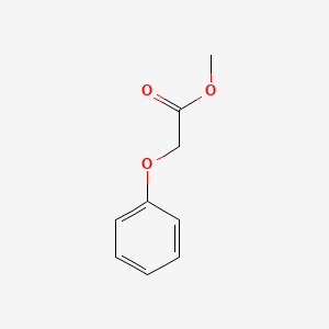 Chemical structure of Methyl phenoxyacetate