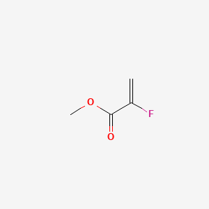 Chemical structure of Methyl 2-fluoroacrylate, 95%