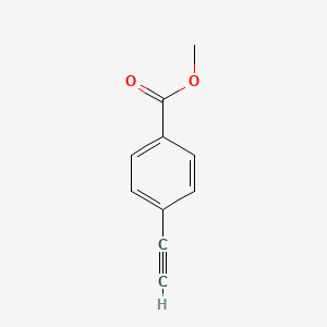 Chemical structure of Methyl 4-ethynylbenzoate