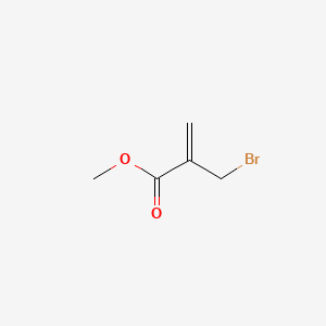 Chemical structure of Methyl 2-(bromomethyl)acrylate