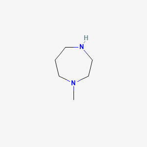 Chemical structure of 1-Methylhomopiperazine