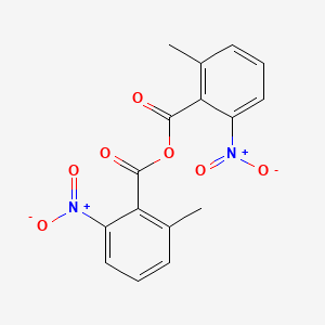 Chemical structure of 2-Methyl-6-nitrobenzoic anhydride