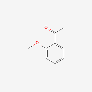 Chemical structure of 2′-Methoxyacetophenone