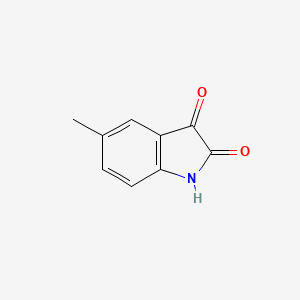 Chemical structure of 5-Methylisatin