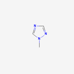 Chemical structure of 1-Methyl-1,2,4-triazole