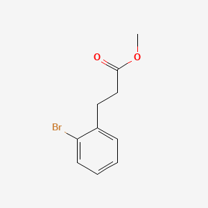 Chemical structure of Methyl 3-(2-bromophenyl)propionate