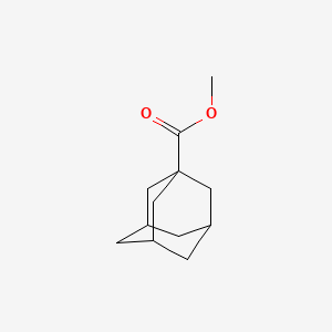 Chemical structure of 1-Adamantanecarboxylic Acid Methyl Ester