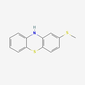 Chemical structure of 2-Methylthiophenothiazine