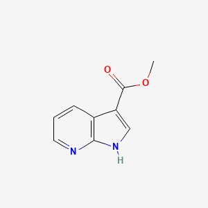 Chemical structure of Methyl 7-azaindole-3-carboxylate
