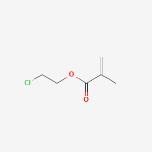 Chemical structure of 2-Chloroethyl methacrylate