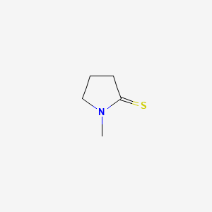 Chemical structure of 1-Methylpyrrolidine-2-thione