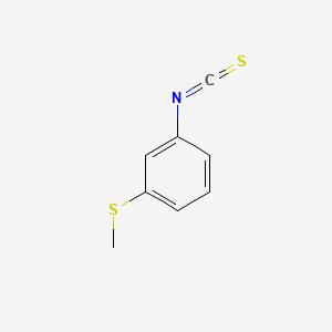 Chemical structure of 3-(Methylthio)phenyl isothiocyanate