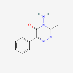 Chemical structure of Metamitron