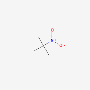 Chemical structure of 2-Methyl-2-nitropropane