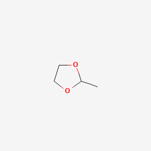 Chemical structure of 2-Methyl-1,3-dioxolane