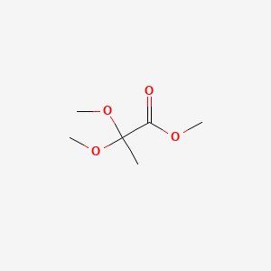 Chemical structure of Methyl 2,2-Dimethoxypropionate