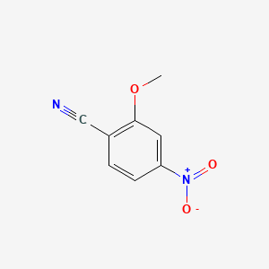Chemical structure of 2-Methoxy-4-nitrobenzonitrile