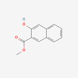 Chemical structure of Methyl 3-Hydroxy-2-naphthoate