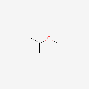 Chemical structure of 2-Methoxypropene