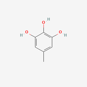 Chemical structure of 5-Methylpyrogallol