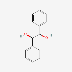 Chemical structure of meso-Hydrobenzoin