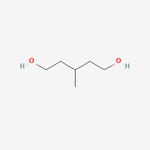 Chemical structure of 3-Methyl-1,5-pentanediol