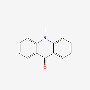 Chemical structure of 10-Methyl-9(10H)-acridone