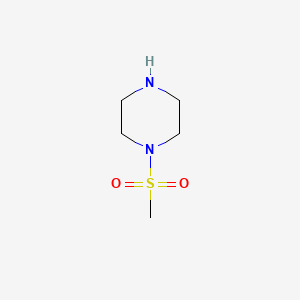 Chemical structure of 1-(Methylsulfonyl)piperazine