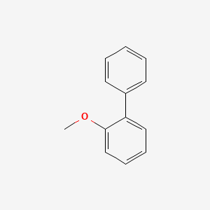 Chemical structure of 2-Methoxybiphenyl