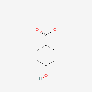 Chemical structure of Methyl trans-4-Hydroxycyclohexanecarboxylate