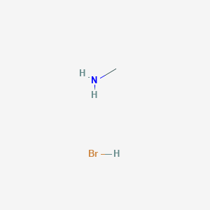 Chemical structure of Methylamine Hydrobromide