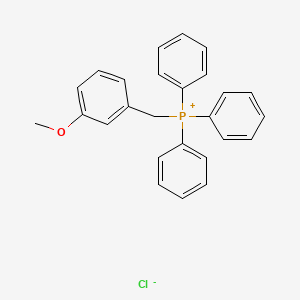 Chemical structure of (3-Methoxybenzyl)triphenylphosphonium Chloride