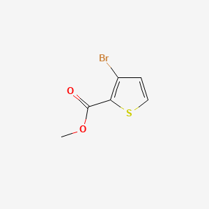 Chemical structure of Methyl 3-Bromothiophene-2-carboxylate