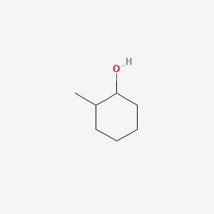 Chemical structure of 2-Methylcyclohexanol (cis- and trans- mixture)