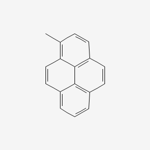 Chemical structure of 1-Methylpyrene