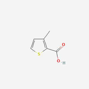 Chemical structure of 3-Methyl-2-thiophenecarboxylic Acid