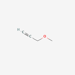 Chemical structure of 3-Methoxypropyne