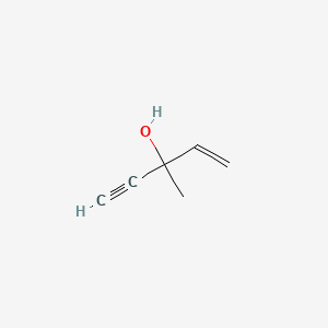Chemical structure of 3-Methyl-1-penten-4-yn-3-ol