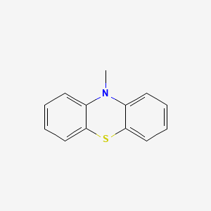 Chemical structure of 10-Methylphenothiazine