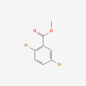 Chemical structure of Methyl 2,5-Dibromobenzoate