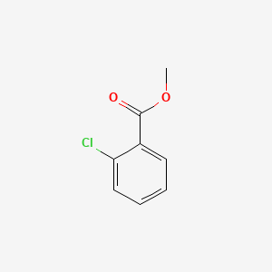 Chemical structure of Methyl 2-Chlorobenzoate