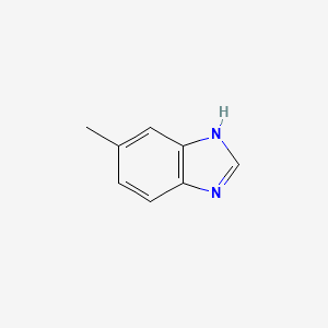 Chemical structure of 5-Methylbenzimidazole