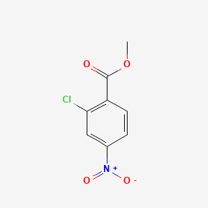 Chemical structure of Methyl 2-Chloro-4-nitrobenzoate
