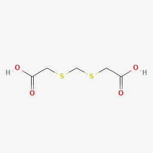 Chemical structure of Methylenebis(thioglycolic Acid)