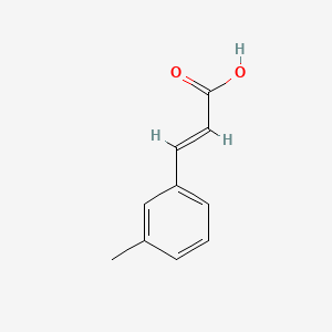Chemical structure of 3-Methylcinnamic Acid