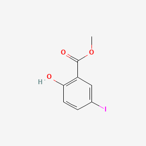 Chemical structure of Methyl 5-Iodosalicylate